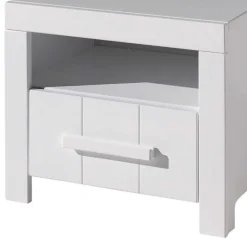 Kinderzimmer Nachtkommode in Weiß - Ellen