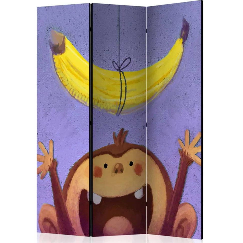 Kinderzimmer Paravent mit Banane & Affe - Lavino