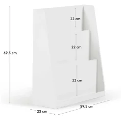 Kinderzimmer Regal für Bücher Montessori Präsentation - Abby