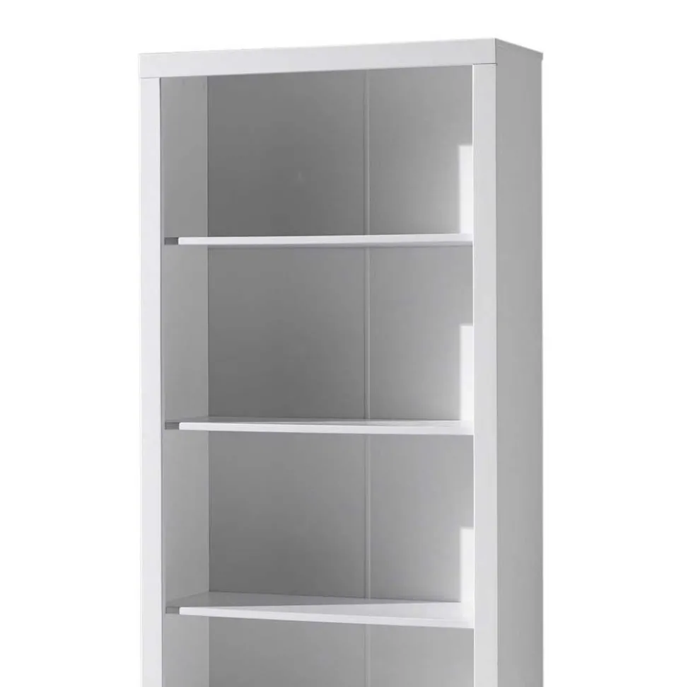 Kinderzimmer Regal in Weiß mit Rückwand - Ellen