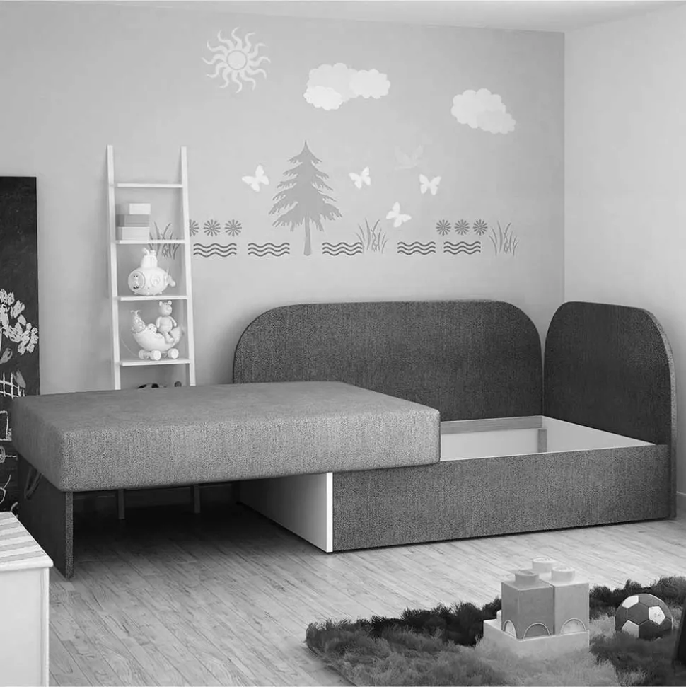 Kinderzimmer Schlafsofa mit Bettkasten - Basiclicata