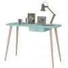 Kinderzimmer Schreibtisch in Mintgrün - Vrespa