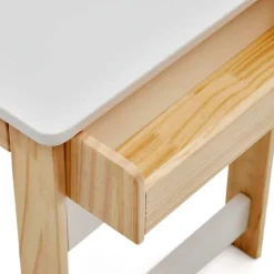 Kinderzimmer Schreibtisch mit Regal und Ablage - Jirup