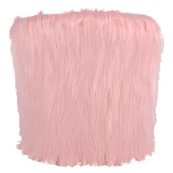 Kinderzimmer Sessel in Rosa Kunstfellbezug - Leonid