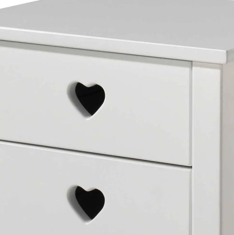 Kinderzimmer-Einrichtung mit Herz - Grandory (dreiteilig)