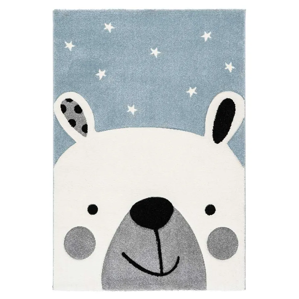Kinderzimmer-Teppich mit Eisbär Motiv - Beaching