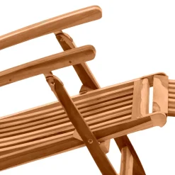 Klappbarer Deckchair inklusive Fußablage - Klahuma