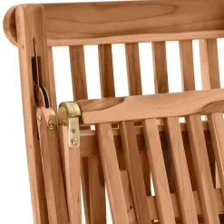 Klappbarer Deckchair inklusive Fußablage - Klahuma