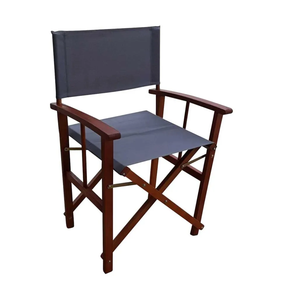 Klappbarer Regiestuhl aus Eukalyptusholz - Azzurian