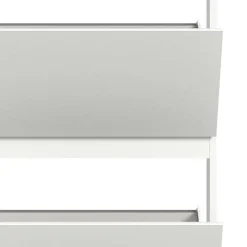 3-Klappen-Schuhschrank in Weiß - Dany