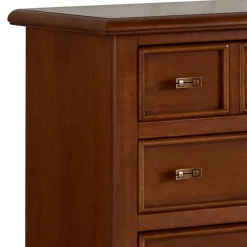 Klassische Kommode in Walnuss Braun - Istefanio