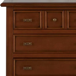 Klassische Kommode in Walnuss Braun - Istefanio