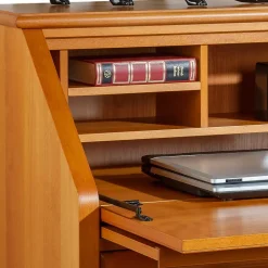 Klassischer Schreibschrank in Kirschbaum - Valbera