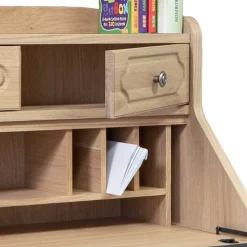 Klassischer Schreibschrank Sekretär aus Eiche - Hamptony