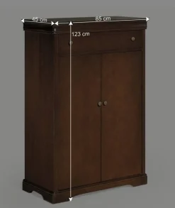 Klassischer Schuhschrank 85x123x45 cm - Lemerzi