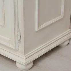 Klassischer TV Unterschrank in Antikweiß - Vicina