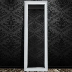 Klassischer Wandspiegel in Weiß 50x150 cm - Devenia