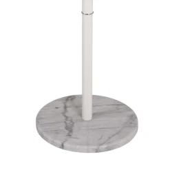 Kleiderbutler Chasmarin in Weiß Stahl