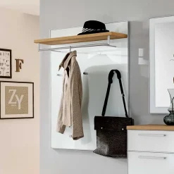 Kleiderpaneel Wynoca in Weiß Glas beschichtet