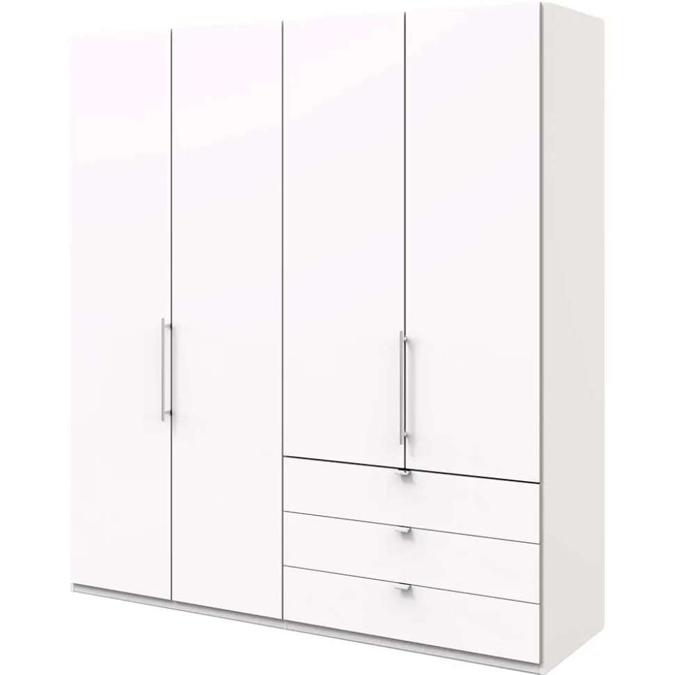Kleiderschrank fürs Schlafzimmer in Weiß - Donpiave