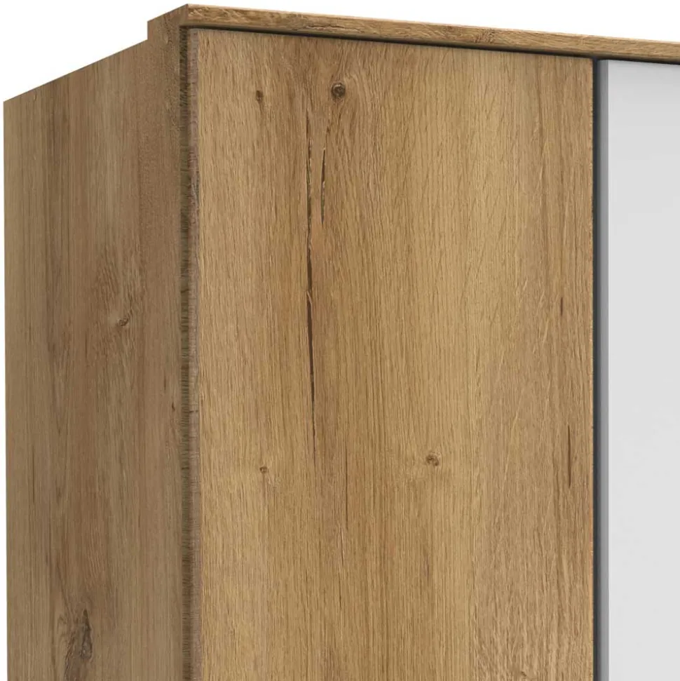 Kleiderschrank in Holzoptik Plankeneiche - Curacao