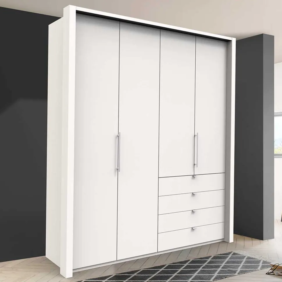 Kleiderschrank mit Falttüren & Schubladen - Donpiave