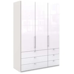 Kleiderschrank mit sechs Schubladen Soft Close - Dolienca I