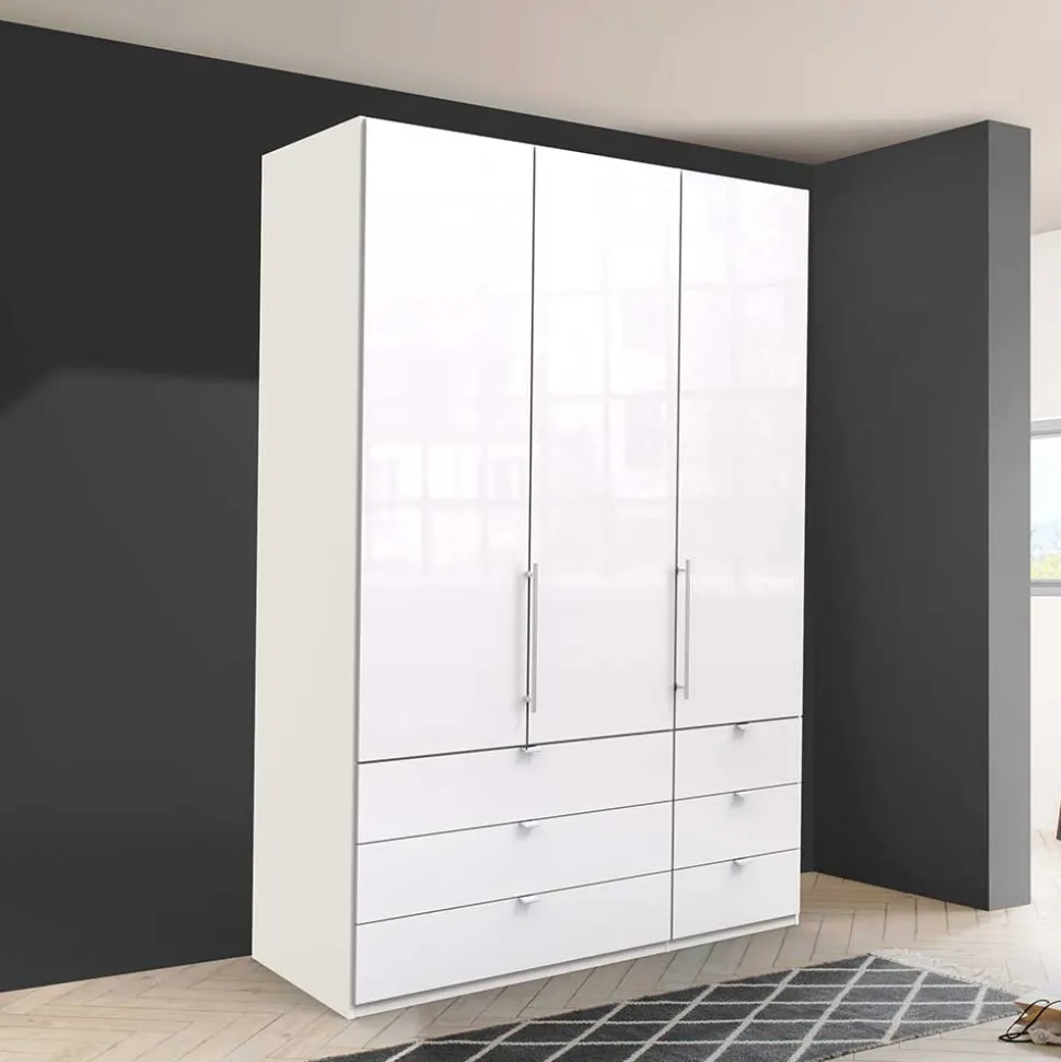 Kleiderschrank mit sechs Schubladen Soft Close - Dolienca I
