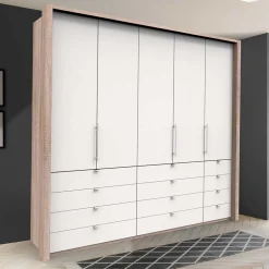 Kleiderschrank mit vielen Schubladen - Vaclyn