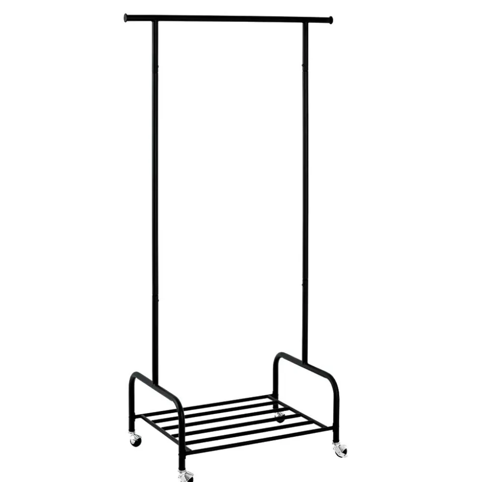 Kleiderwagen in Schwarz Stahl - Vanisla