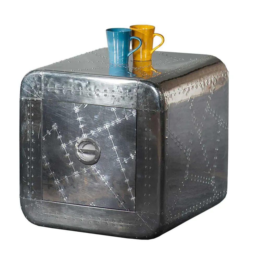 Kleine Kommode Pilot in Silber