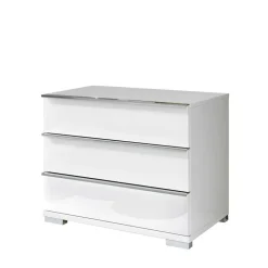 Kleine Kommode Zianatto in Weiß