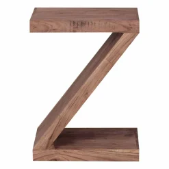 Kleiner Designertisch Vislan in Z-Form