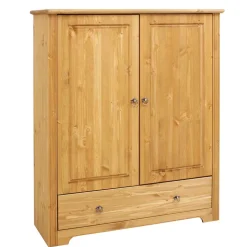 Kleiner Holzschrank mit 2 Türen - Imressa