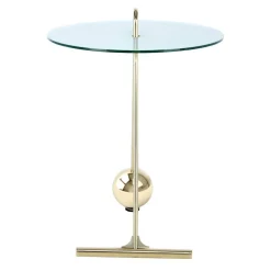 Kleiner Tisch in Weiß & Gold - Fakoa