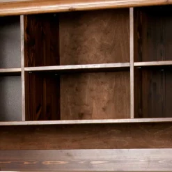 Kolonialstil Buffet in Kiefer dunkel - Jurcavs