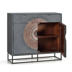 Kombi-Kommode - dekorativ mit Mandala - Mesusco