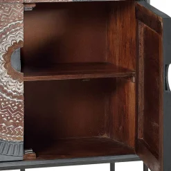 Kombi-Kommode - dekorativ mit Mandala - Mesusco