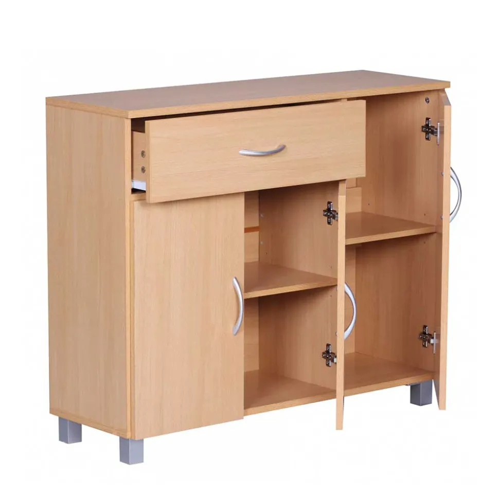 Kombi-Kommode in Buche Nachbildung - Rivaso