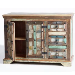 Kombi-Kommode in farbenfrohem Shabby Chic - Kriscov