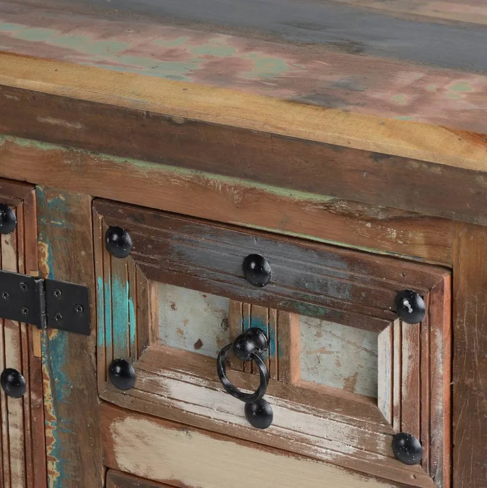 Kombi-Kommode in farbenfrohem Shabby Chic - Kriscov