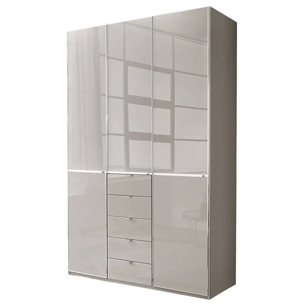 Kombi-Schlafzimmerschrank mit fünf Schubladen - Nucina