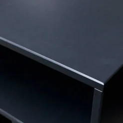 Kommode - Plattenregal in Schwarz - Daan