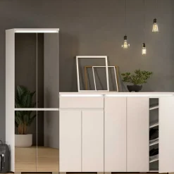 Kommode für Schuhe in Weiß - Dany