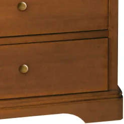 Kommode im klassischen Design in Nussbaum - Lemerzi