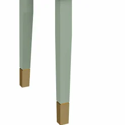 Kommode in Blassgrün mit Gold - Ashbey