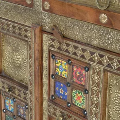 Kommode in Gold und Akazie - Danascov