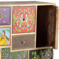 Kommode mit farbenfrohen Orient Motiven - Precio