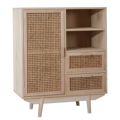 Kommode mit Füllungen aus Wiener Geflecht - Oncinasa