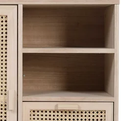 Kommode mit Füllungen aus Wiener Geflecht - Oncinasa